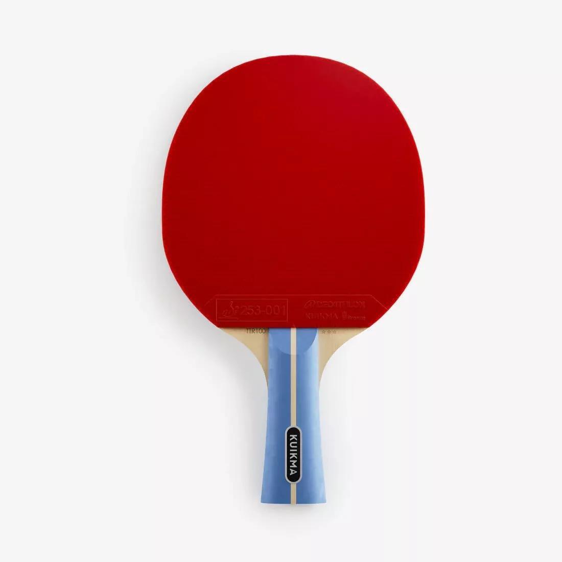 Versatile ITTF School + Balls - Set Of 2 Bats TTR 100, Multicolour, No Color, large image number 3