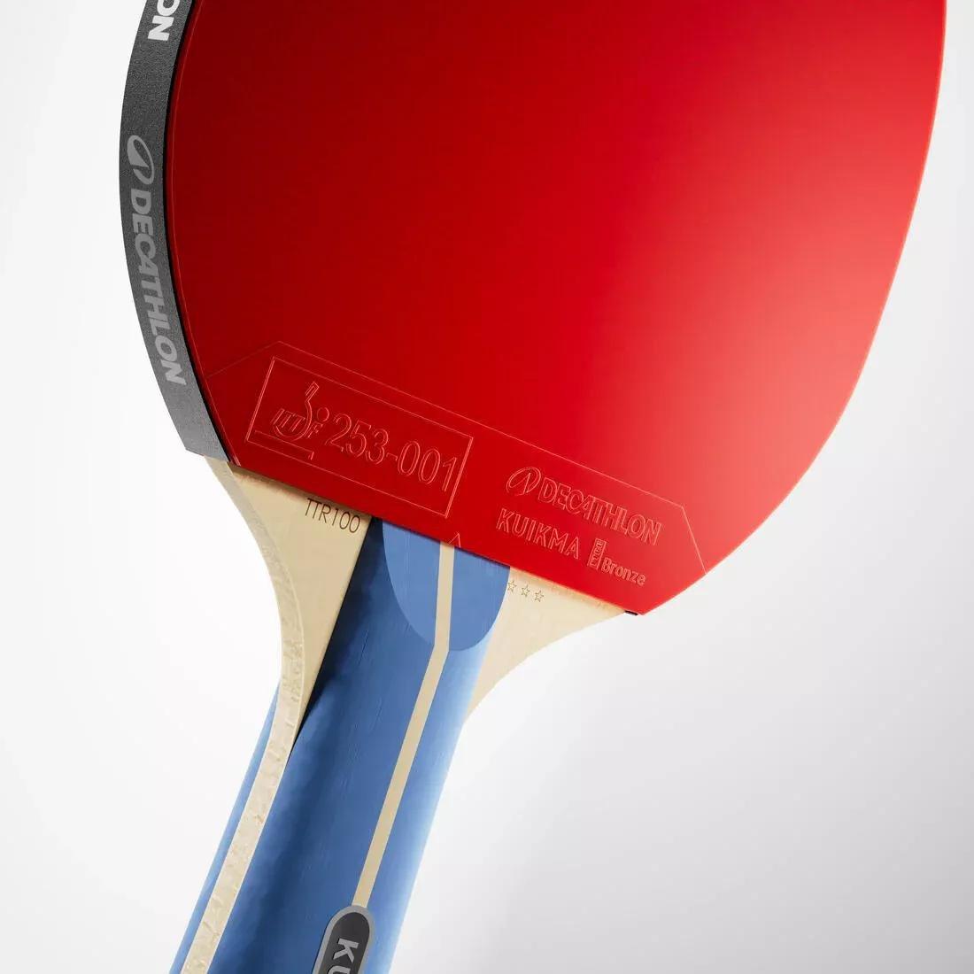 Versatile ITTF School + Balls - Set Of 2 Bats TTR 100, Multicolour, No Color, large image number 4