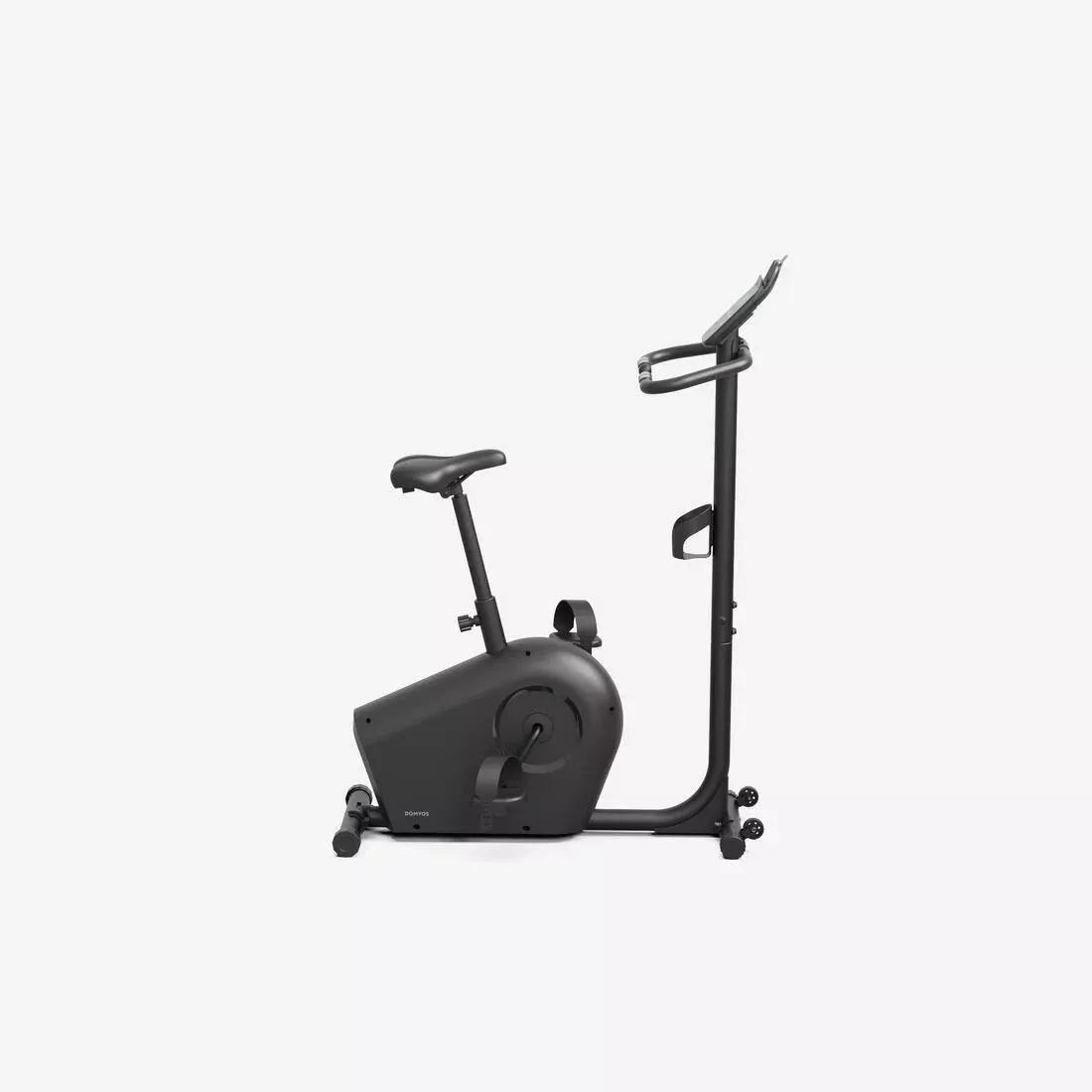 Connected Exercise Bike With Motorised Resistance - EB140 B, No Color, medium