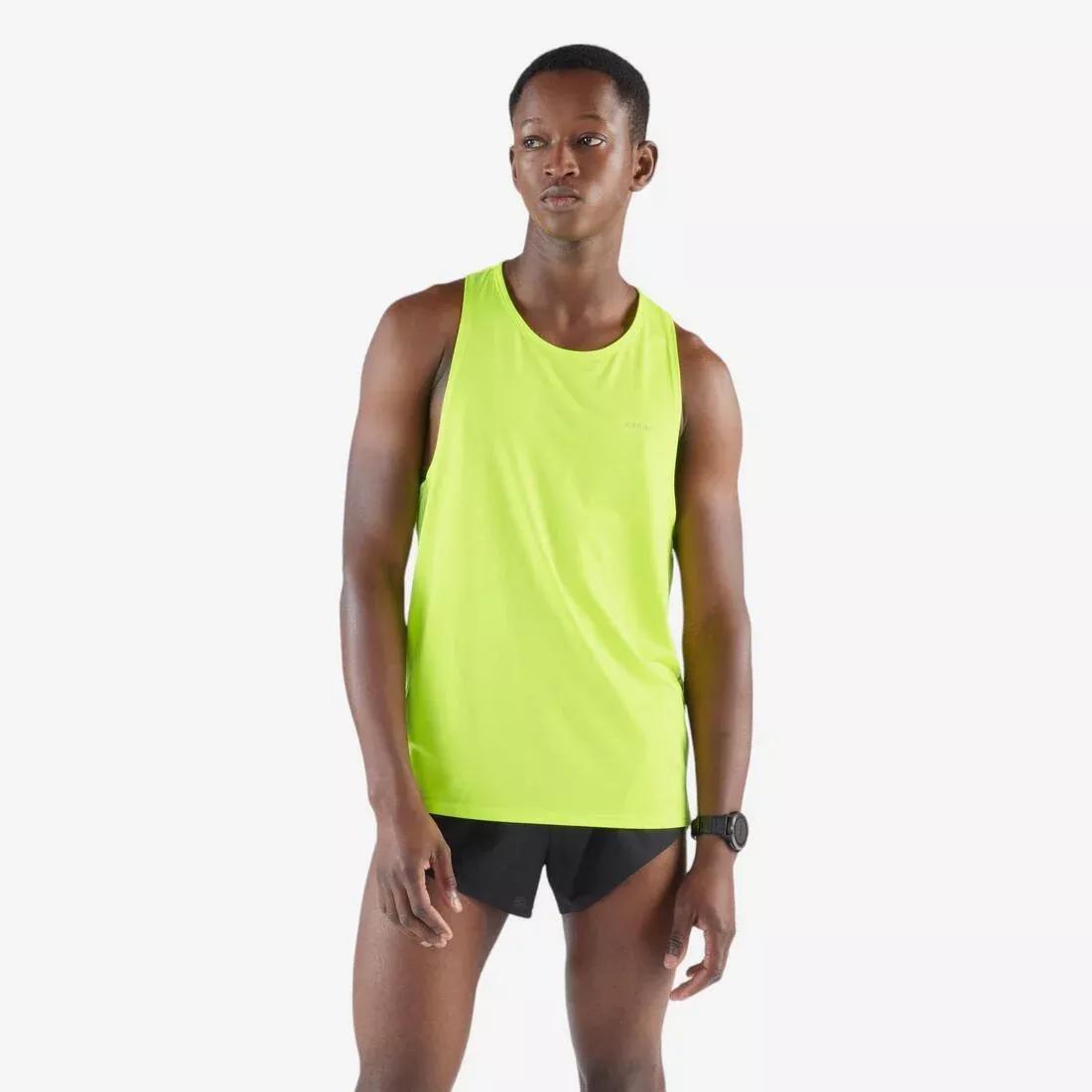 900 Light Running Tank Top - Fluorescent, Yellow, 5401_000, large image number 1