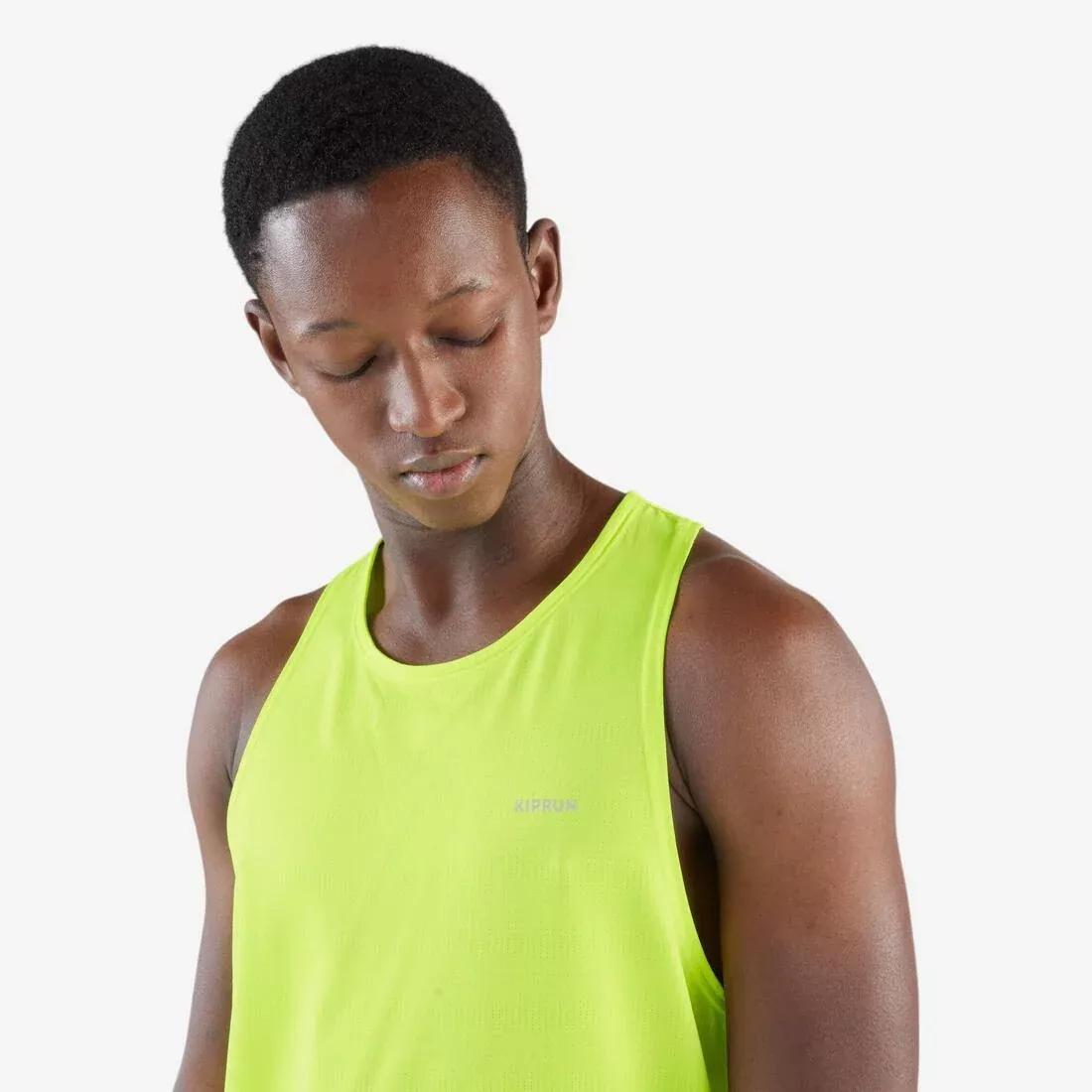 900 Light Running Tank Top - Fluorescent, Yellow, 5401_000, large image number 4