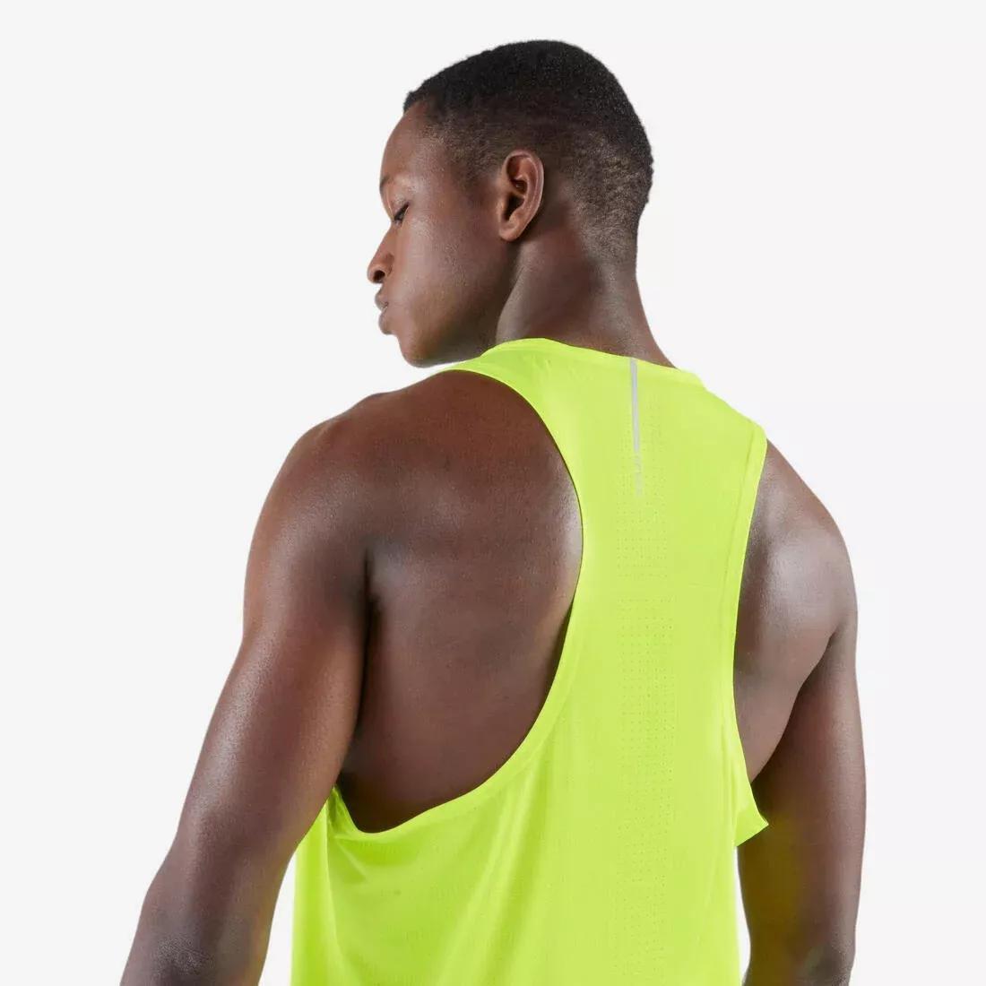 900 Light Running Tank Top - Fluorescent, Yellow, 5401_000, large image number 5