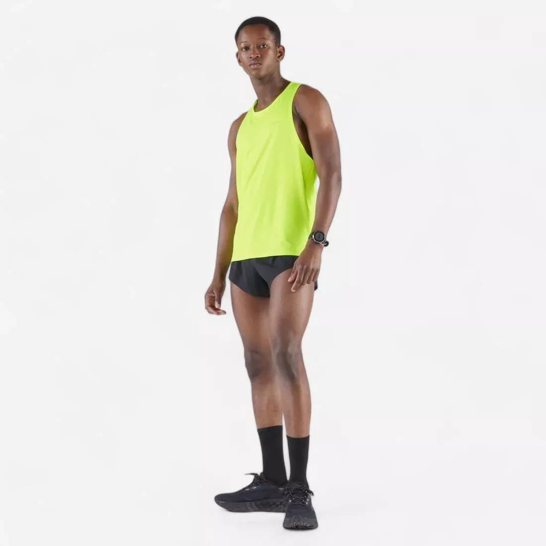 900 Light Running Tank Top - Fluorescent, Yellow, 5401_000, large image number 6
