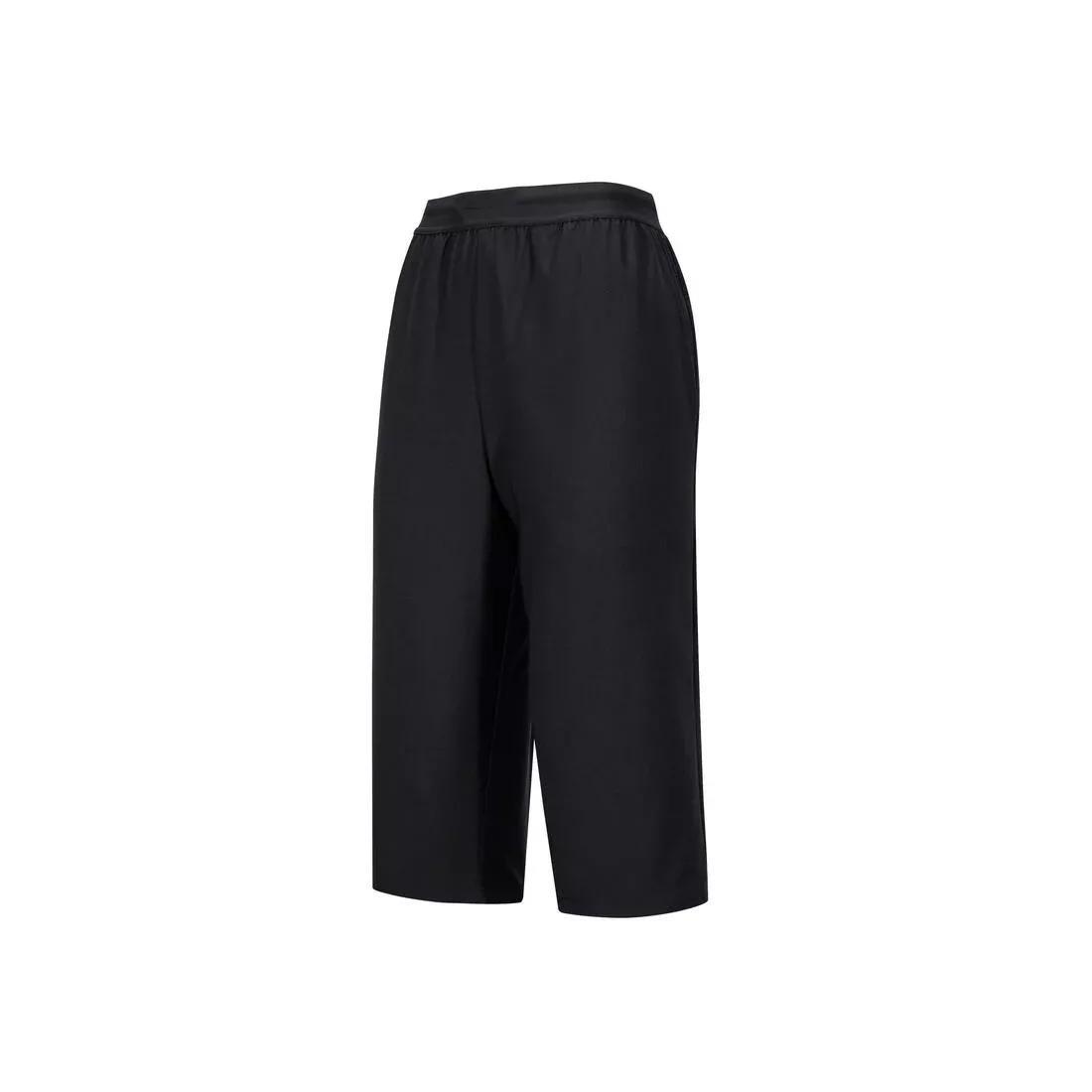 Men Quick-dry Breathable Running 3/4 Pants, Beige, No Color, large image number 2