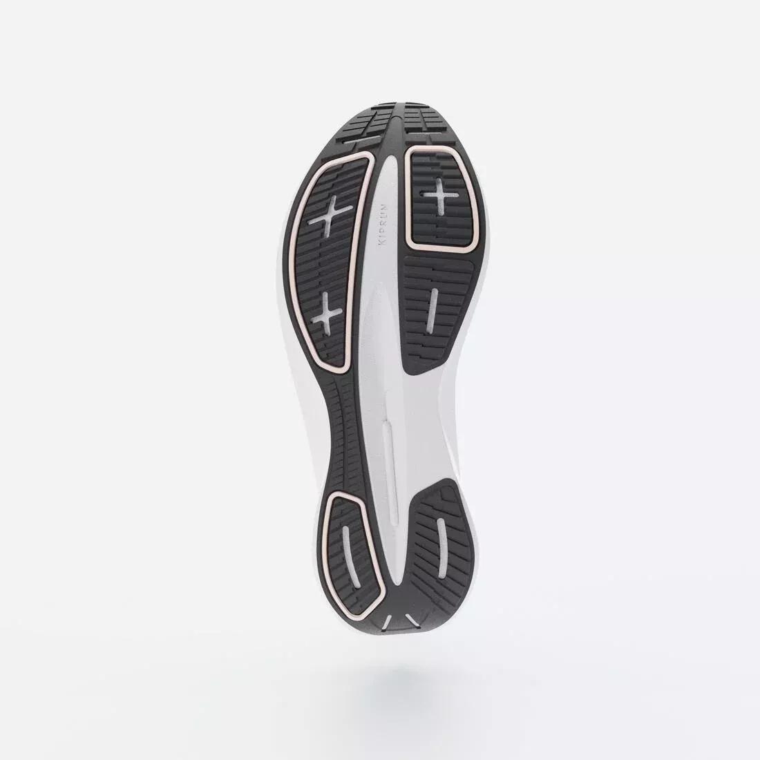 Women Running Shoes - Kiprun Cushion 500, White, 5401_000, large image number 5