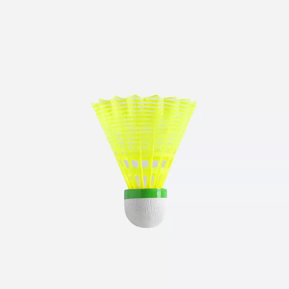 Outdoor Badminton Shuttlecock Psc 130 *3 V2, No Color, medium
