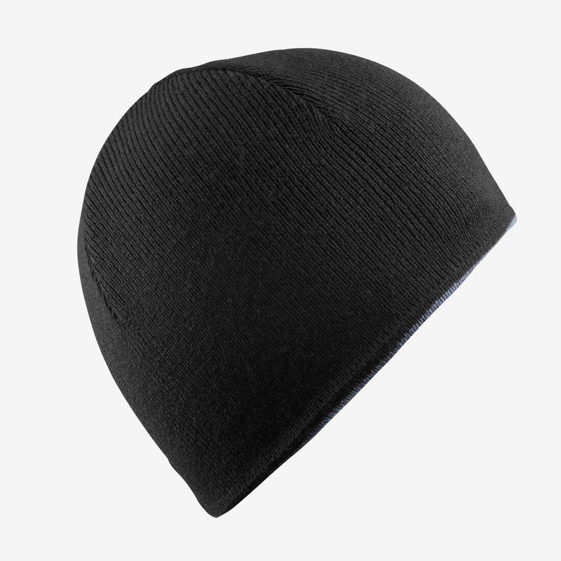 DEFAULT KIDS' SKI HAT - REVERSE - NAVY BLUE NEON, No Color, large image number 12