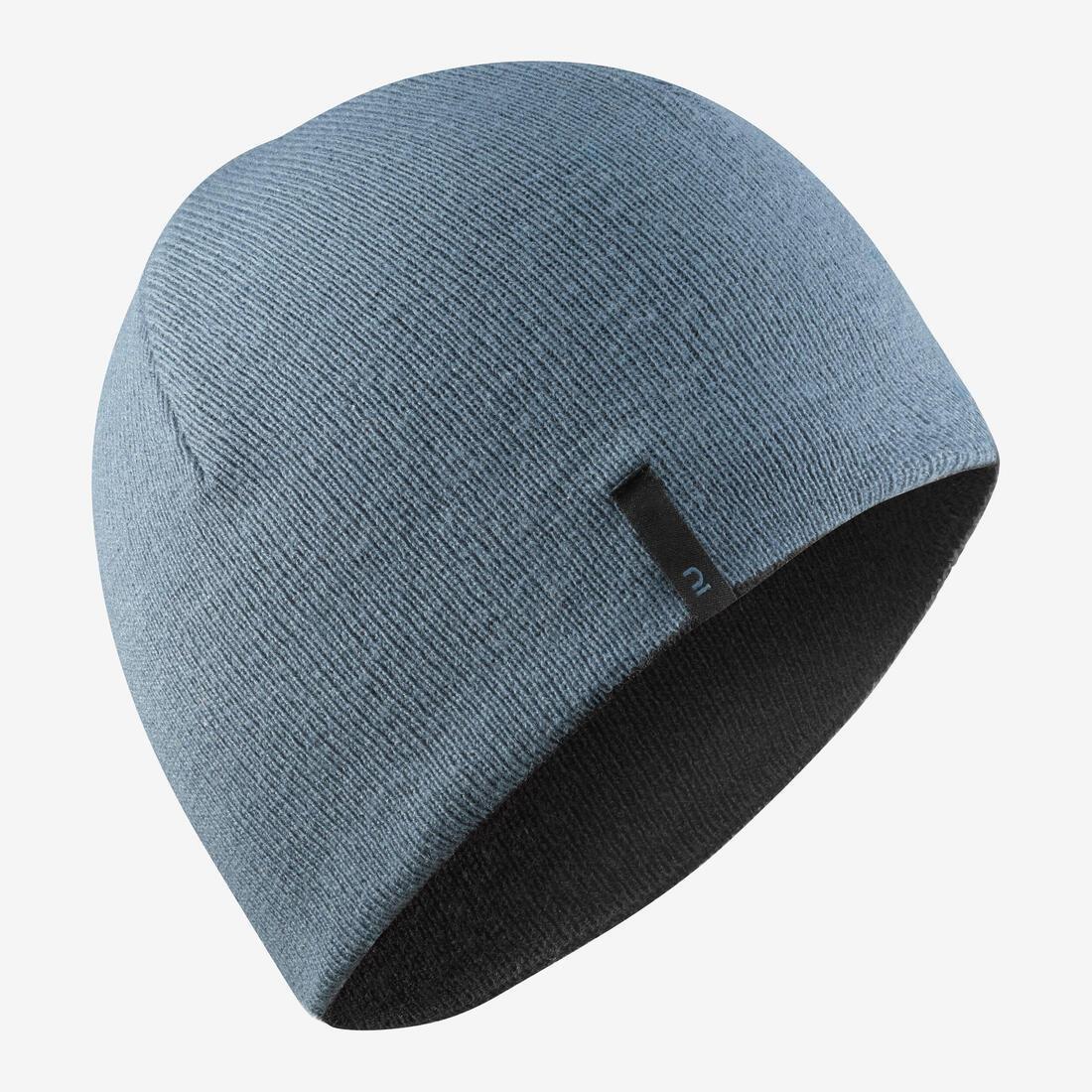 DEFAULT KIDS' SKI HAT - REVERSE - NAVY BLUE NEON, No Color, large image number 13