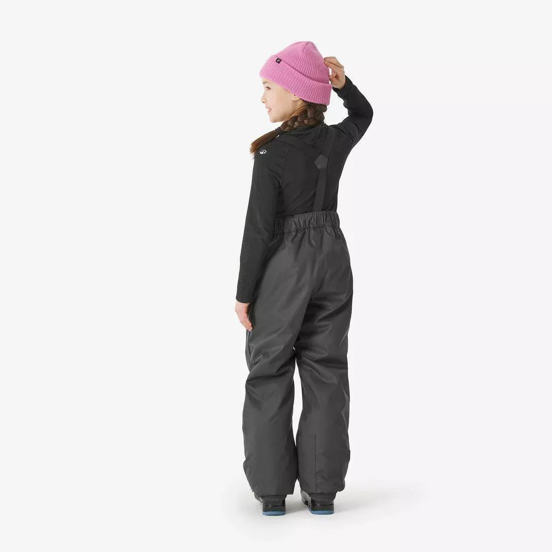 Kids Girls Ski Trousers 5-14 Years 100, Pink, No Color, large image number 4