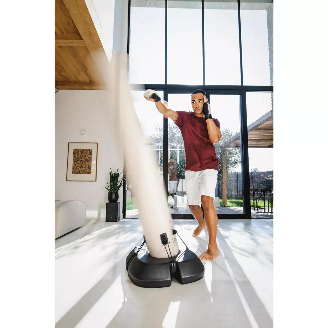 Adult Free-Standing Punching Bag, Black, No Color, large image number 7