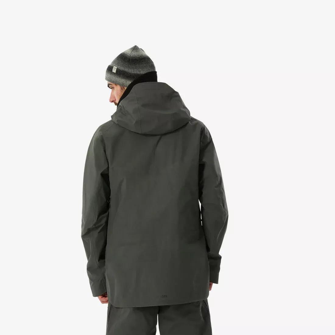 Men Ski Jacket - FR500, Burgundy, No Color, medium