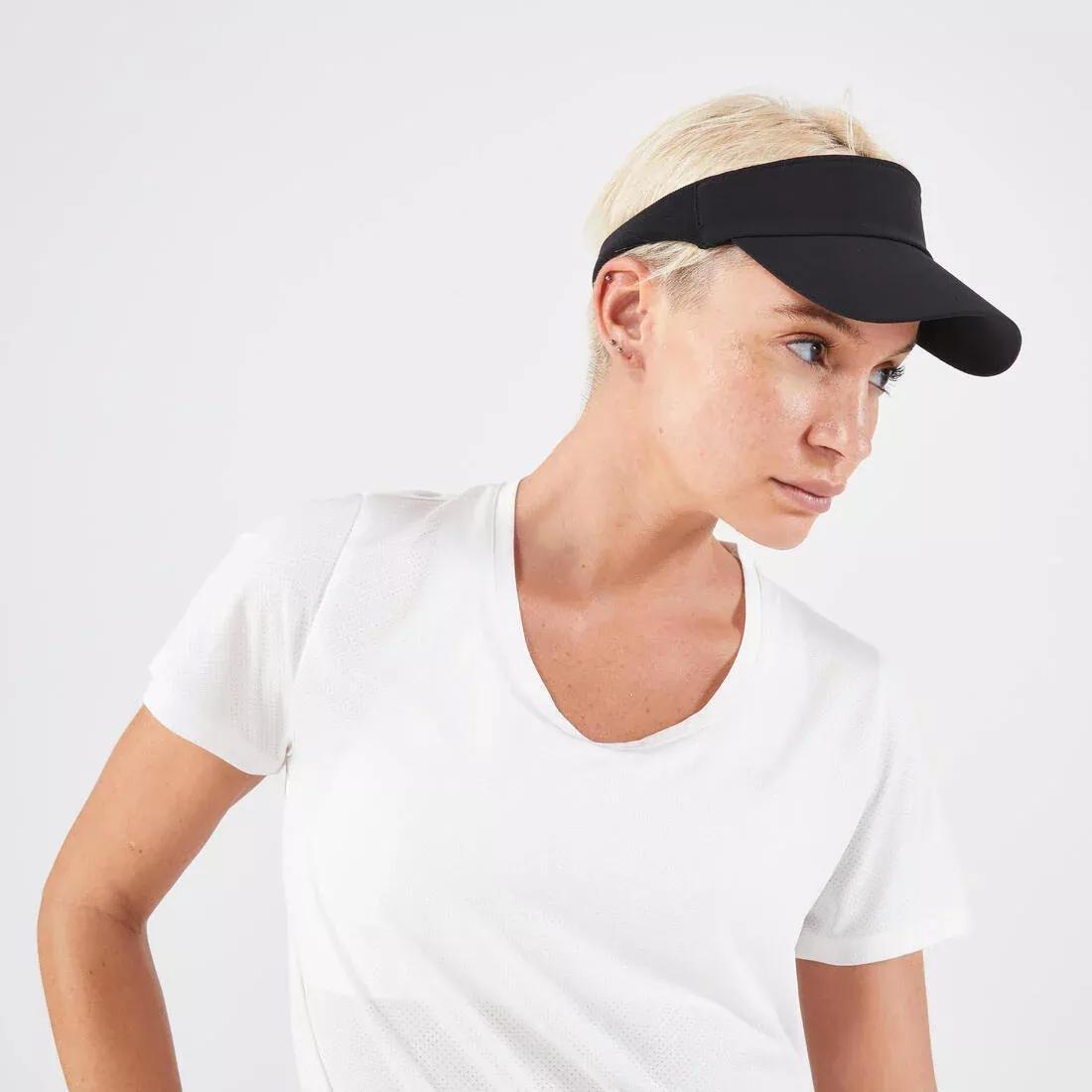 Adults Running Visor - Kiprun V2, White, No Color, large image number 6