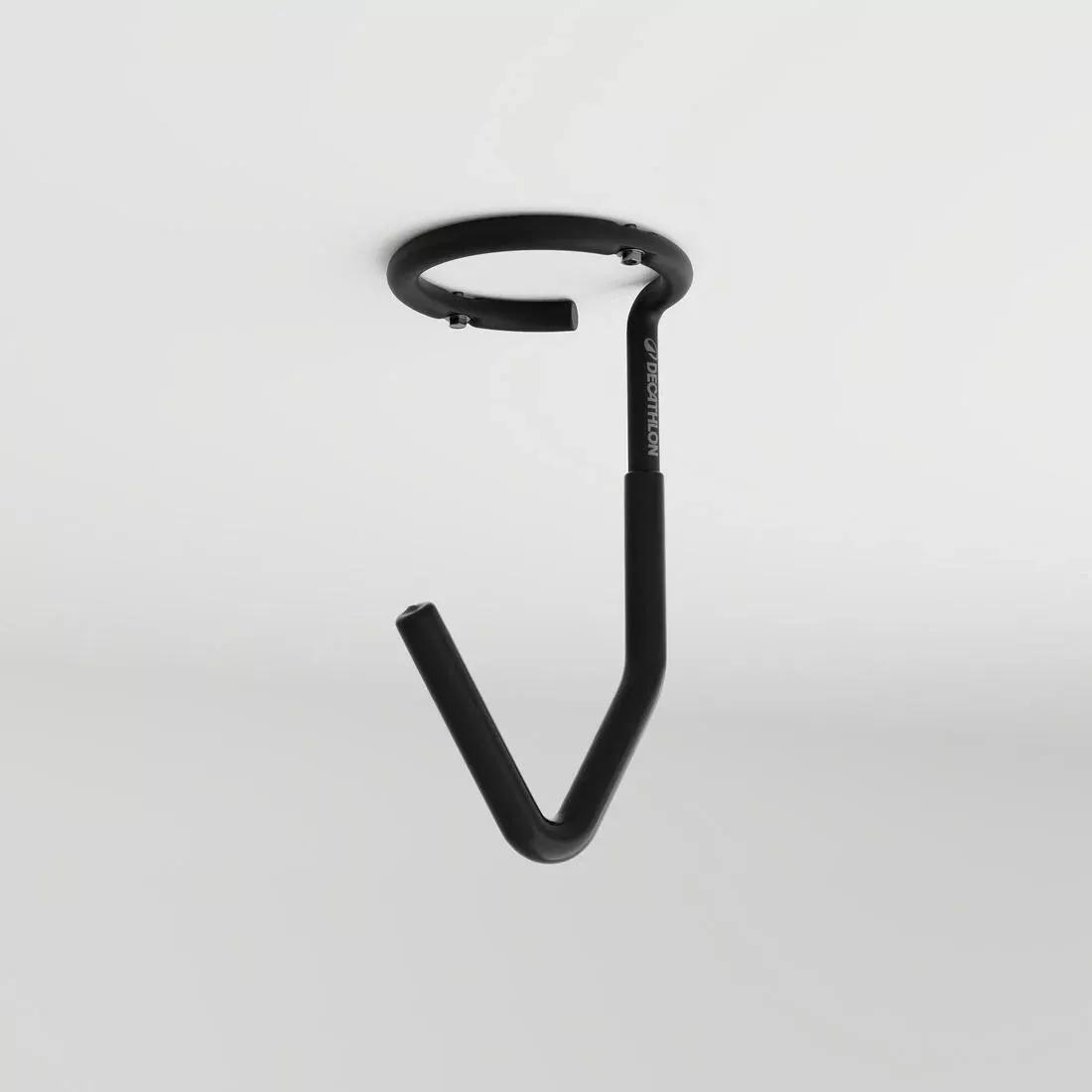 Wall And Ceiling Bike Rack, Black, No Color, large image number 3