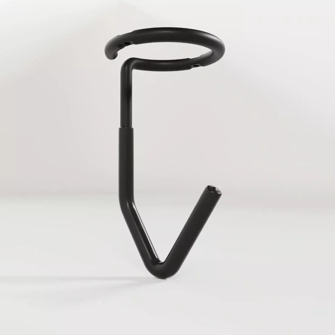 Wall And Ceiling Bike Rack, Black, No Color, large image number 4