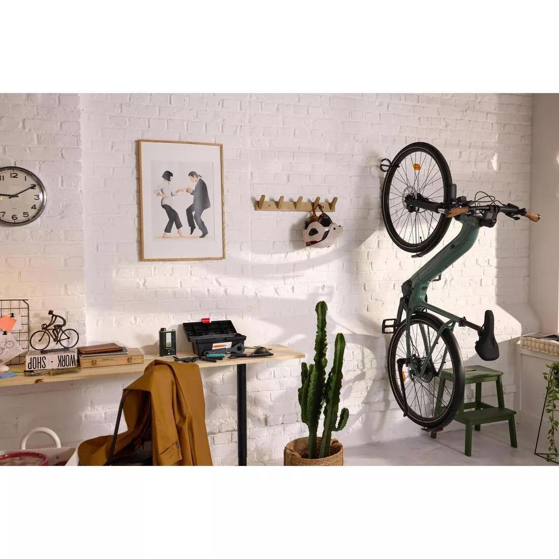 Wall And Ceiling Bike Rack, Black, No Color, large image number 5