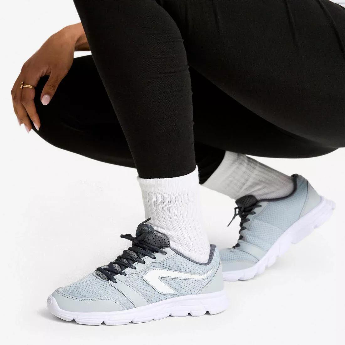 Women Slim-Fit Fitness Leggings, Black, No Color, large image number 4