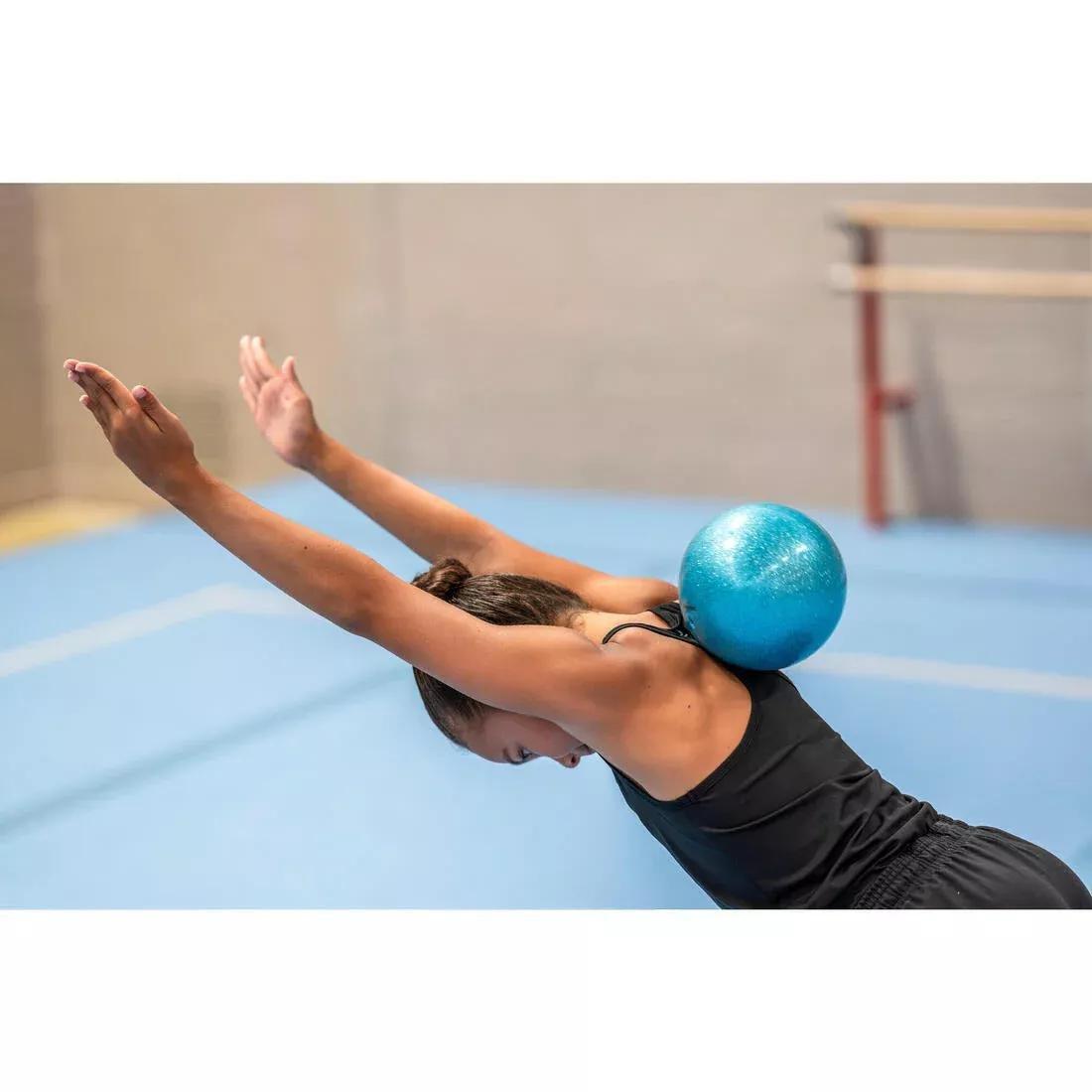 Kids Girls Gymnastics Racer Back Tank Top, Black, No Color, large image number 6