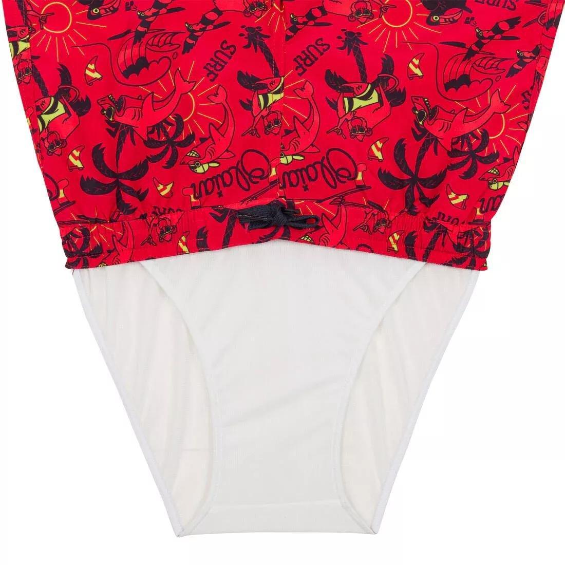 BEIGE Boy's swim shorts - 100 banana, No Color, large image number 8
