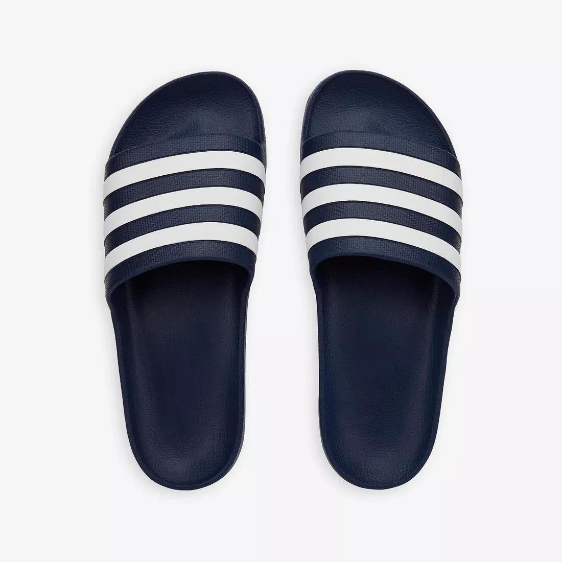 Sandal flip-flops ADILETTE AQUA, Blue, No Color, large image number 2