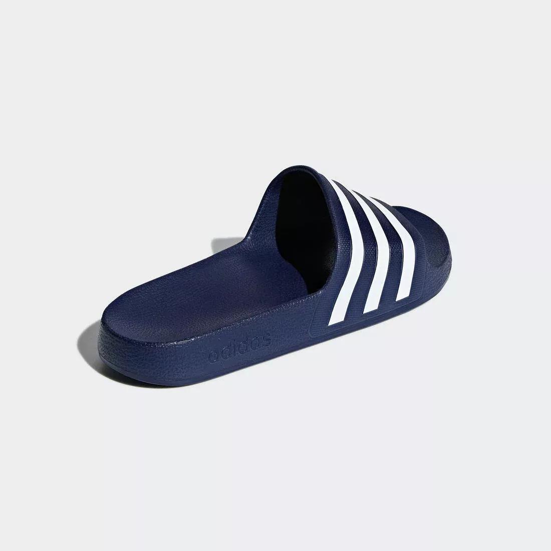 Sandal flip-flops ADILETTE AQUA, Blue, No Color, large image number 4