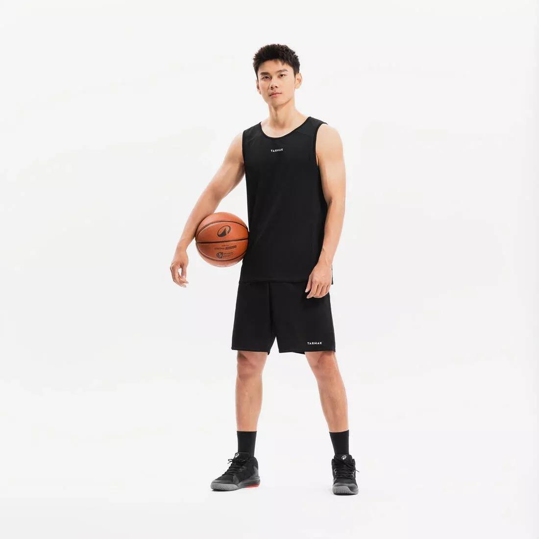 Adult Basketball Shoes Essential 100, Black, No Color, medium