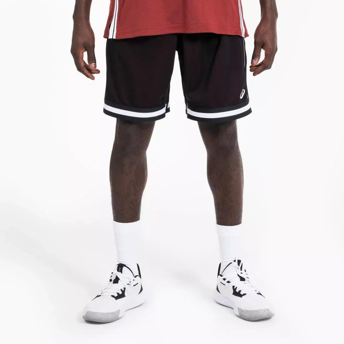 Adult 2-Way Basketball Shorts - 500, Blue, No Color, medium