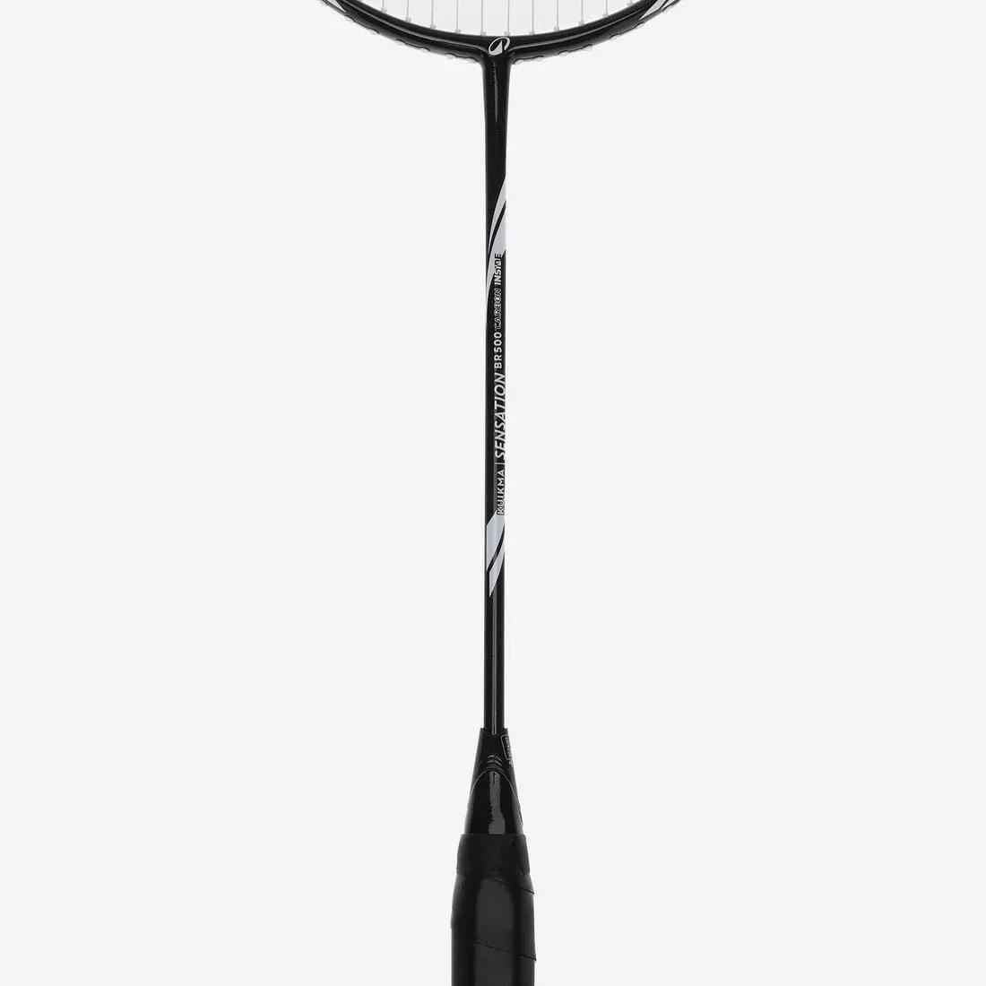 Adults Badminton Racket - Br Sensation 500, Black, No Color, large image number 4