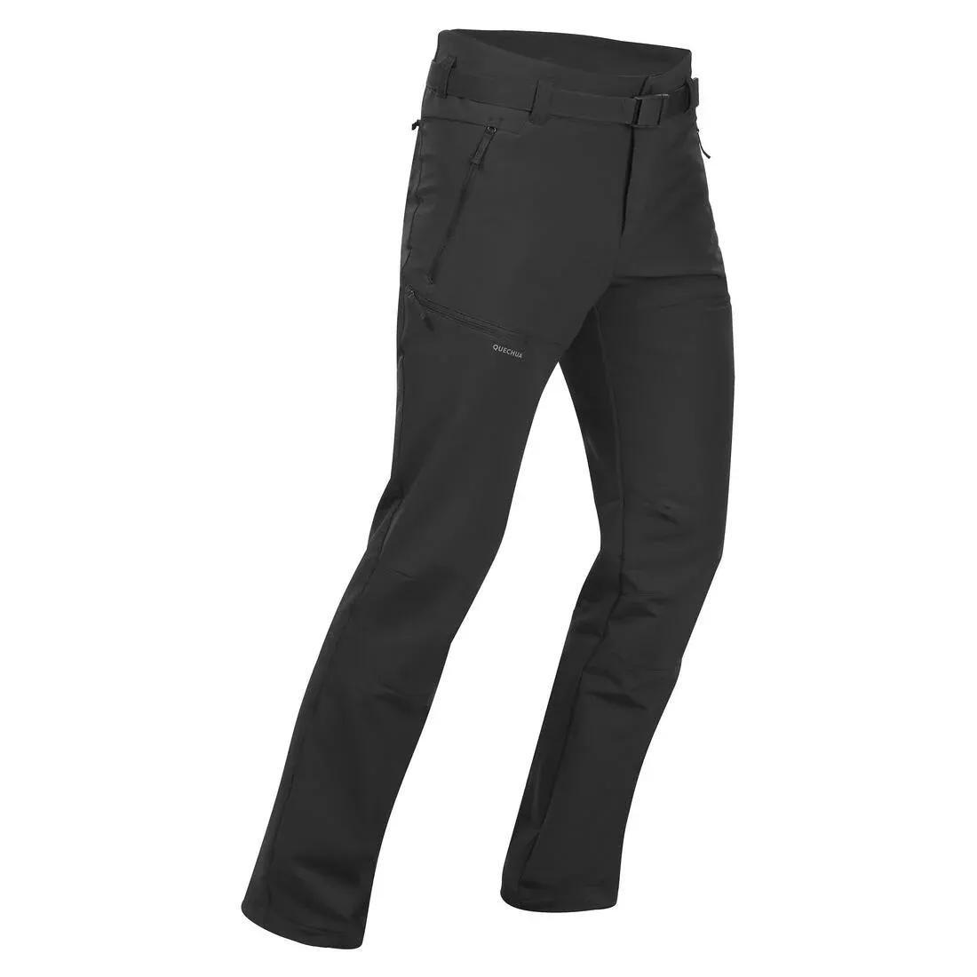 Men's Water-Repellent Hiking Trousers, SH500, No Color, medium