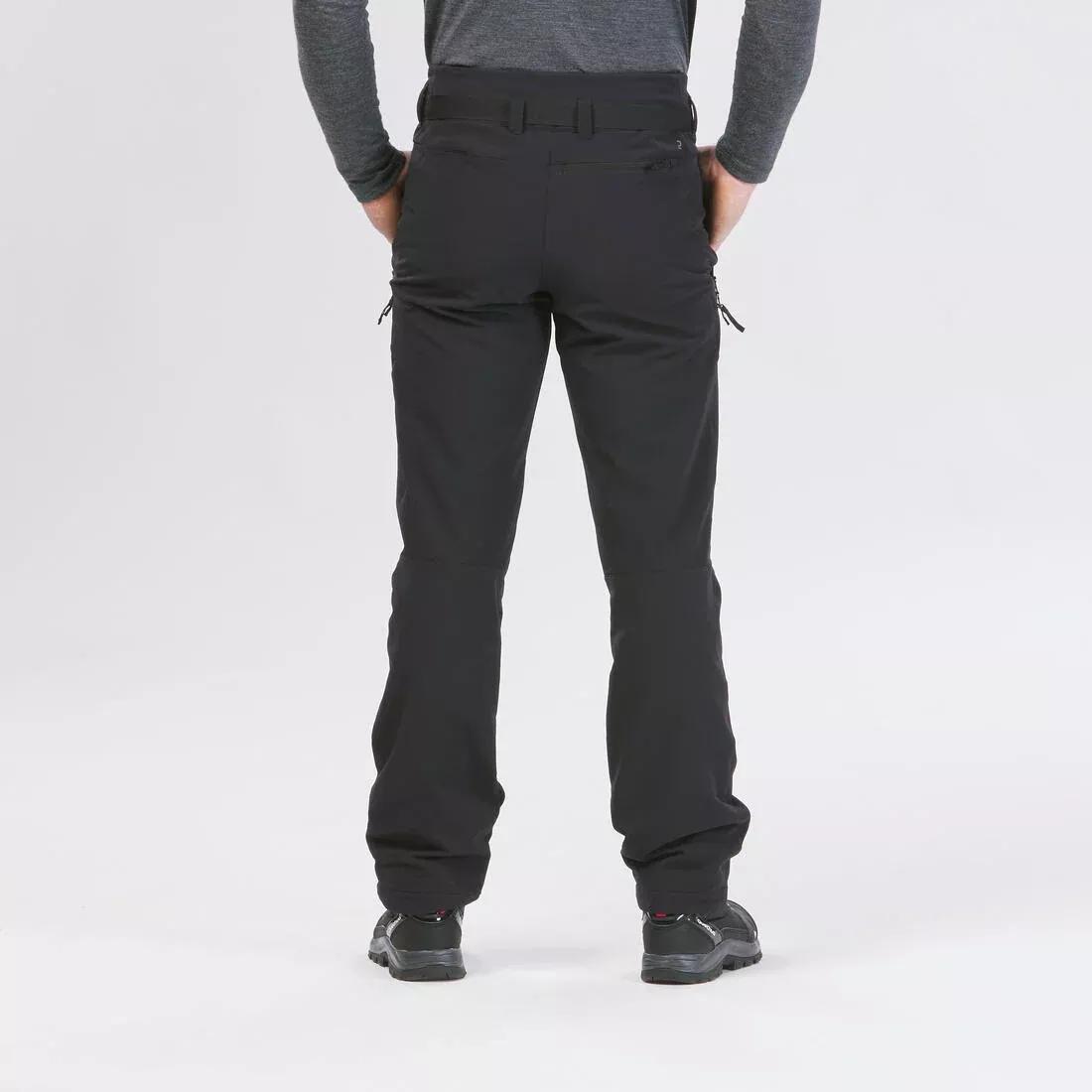 Men's Water-Repellent Hiking Trousers, SH500, , large image number 4