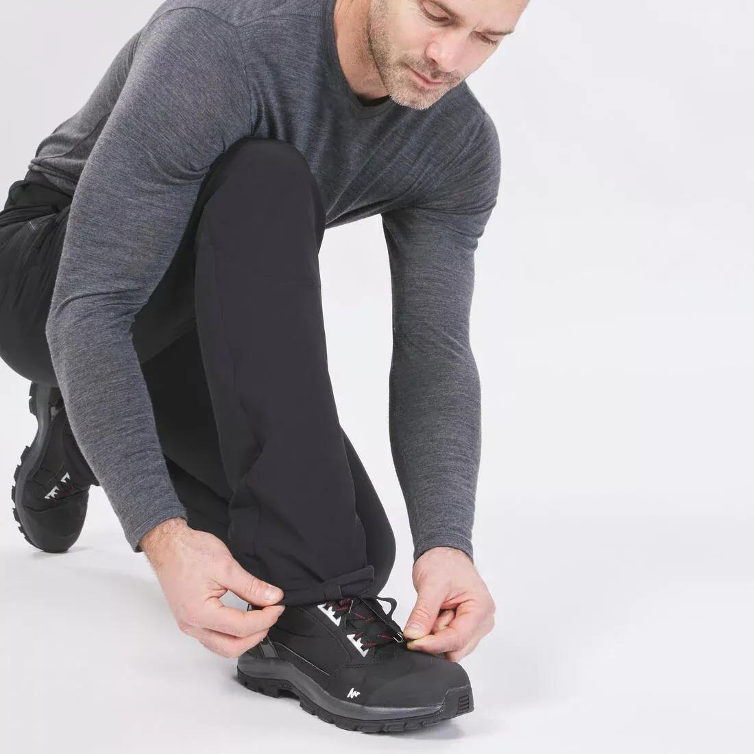 Men's Water-Repellent Hiking Trousers, SH500, No Color, large image number 6