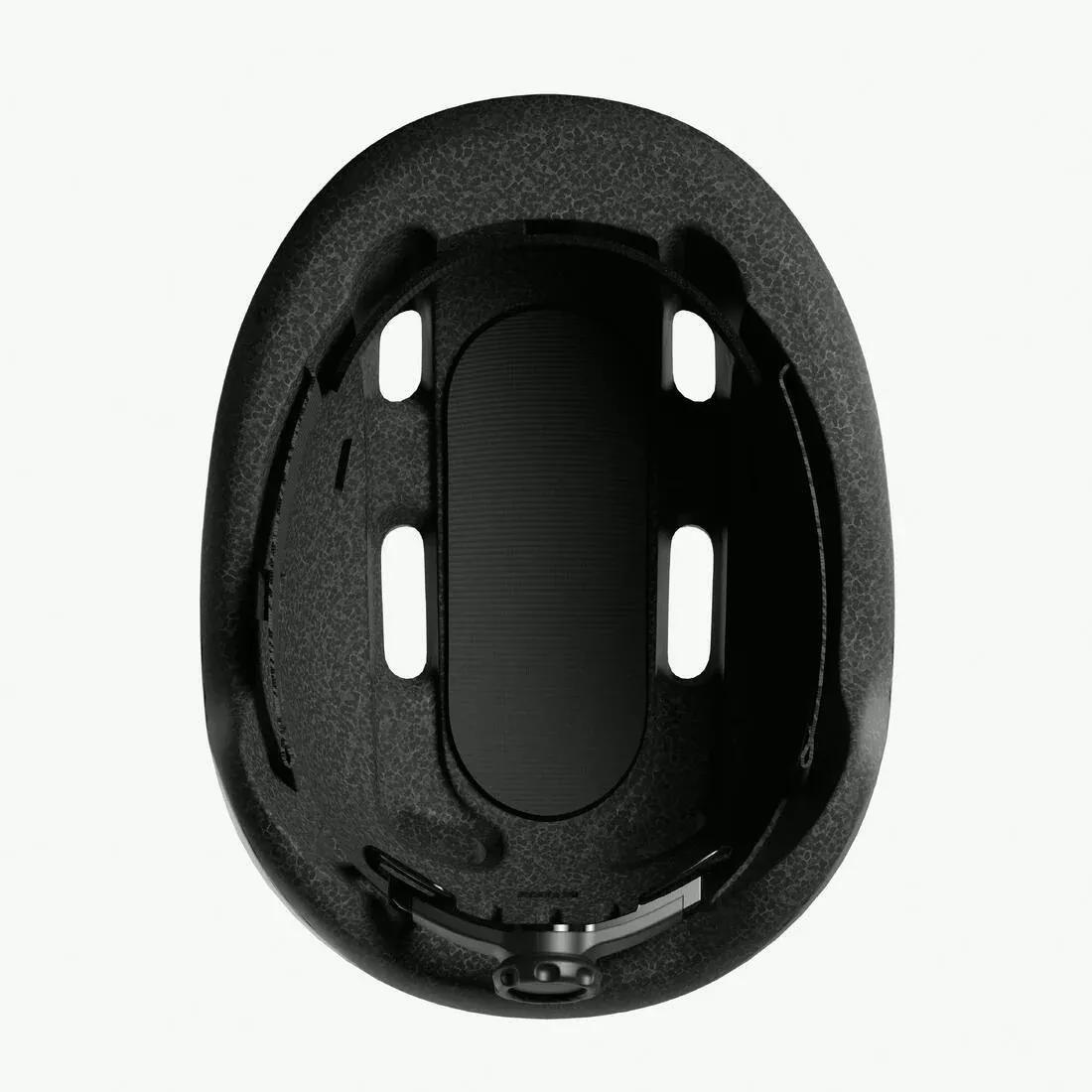 Kids Unisex Bike Helmet 44-55 cm - Play 100, Grey, No Color, large image number 7
