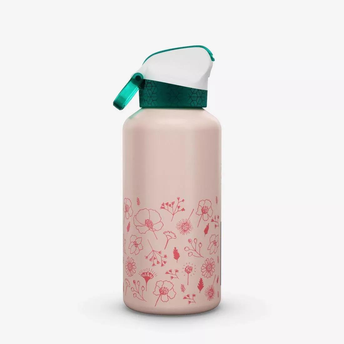 Kids Girls 0.6 L Aluminium Flask, Pink, No Color, large image number 9