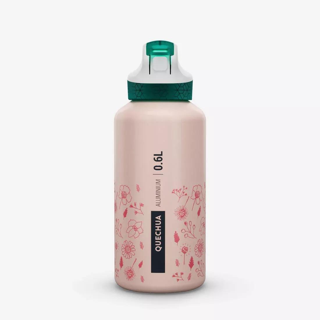 Kids Girls 0.6 L Aluminium Flask, Pink, No Color, large image number 10