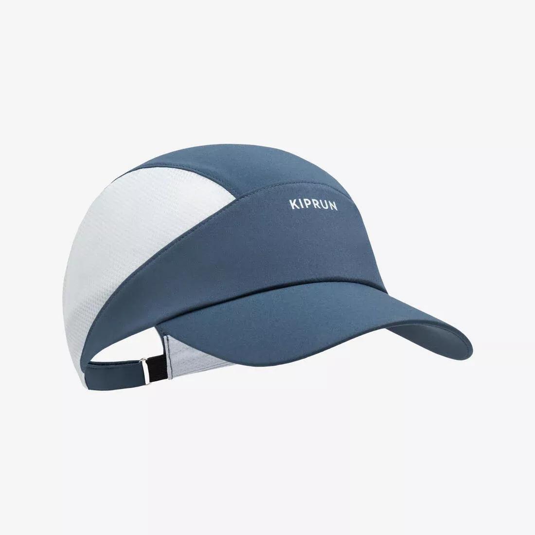 Kids Unisex Run Dry Breathable Running Cap, Navy, No Color, large image number 3