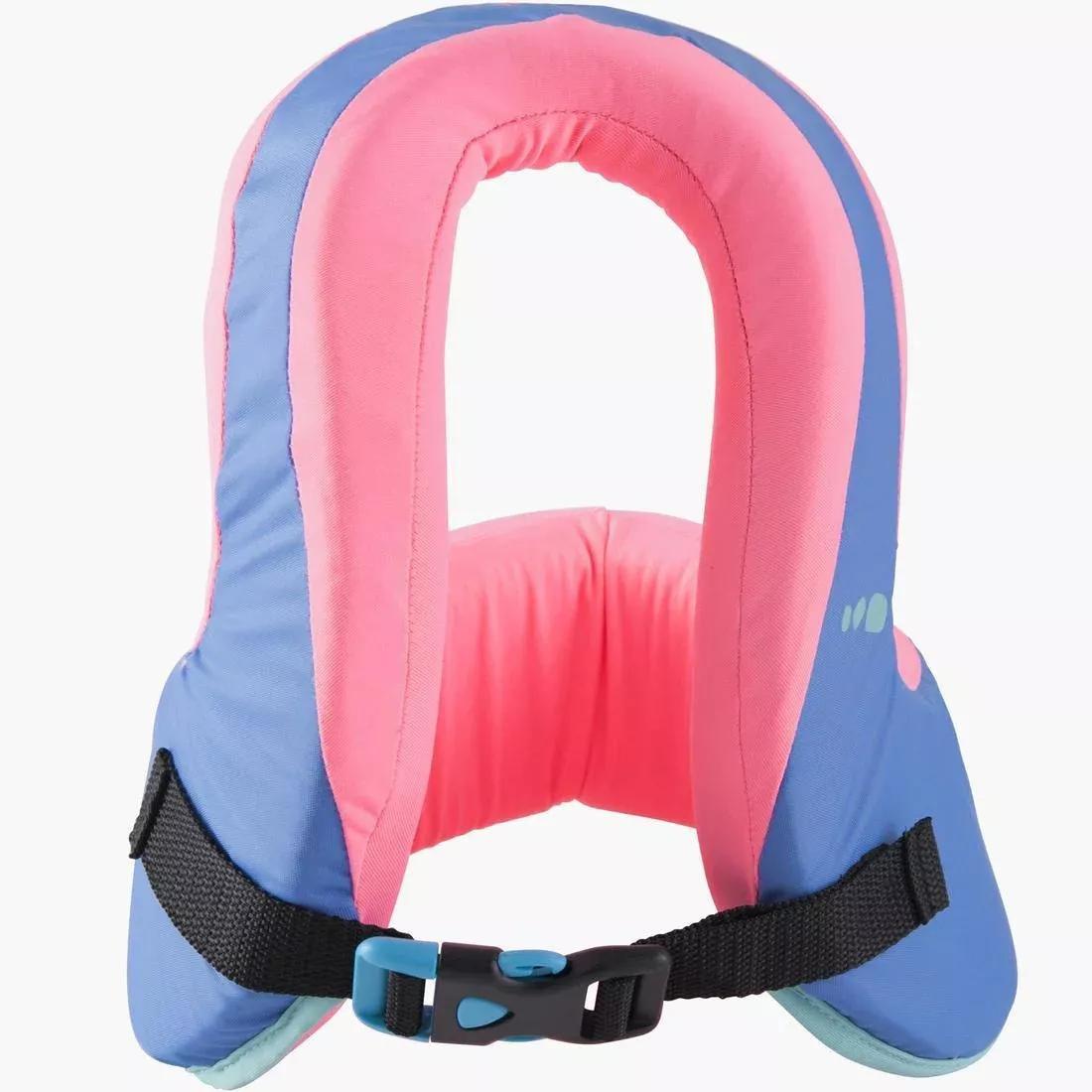 FLUO BUBBLEGUM PINK Swim life vest SWIMVEST+, No Color, medium