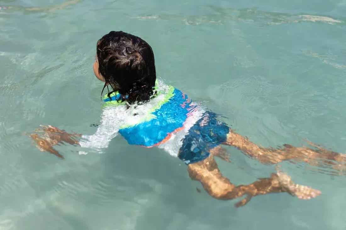 FLUO BUBBLEGUM PINK Swim life vest SWIMVEST+, No Color, large image number 3