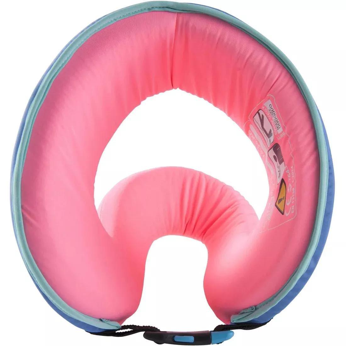 FLUO BUBBLEGUM PINK Swim life vest SWIMVEST+, No Color, large image number 6