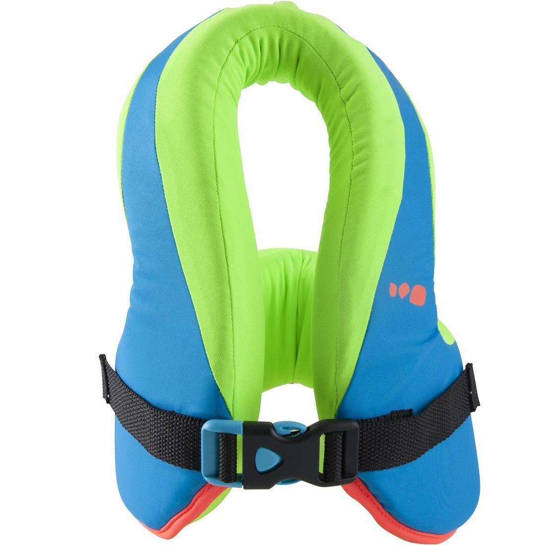 Kids Unisex Swim Vest - Swimvest+, Green/Blue, No Color, medium