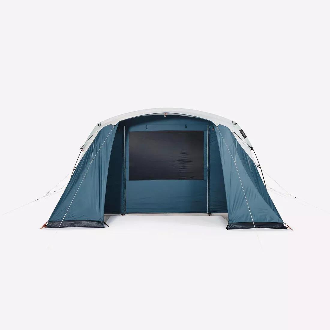 6-Person, 3-Bedroom Camping Tent - Arpenaz 6.3, Blue, No Color, large image number 6