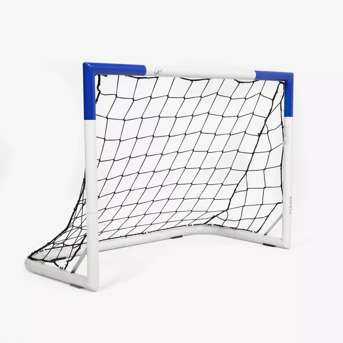 3X2Ft Small Metal Football Goal, Grey, No Color, large image number 1