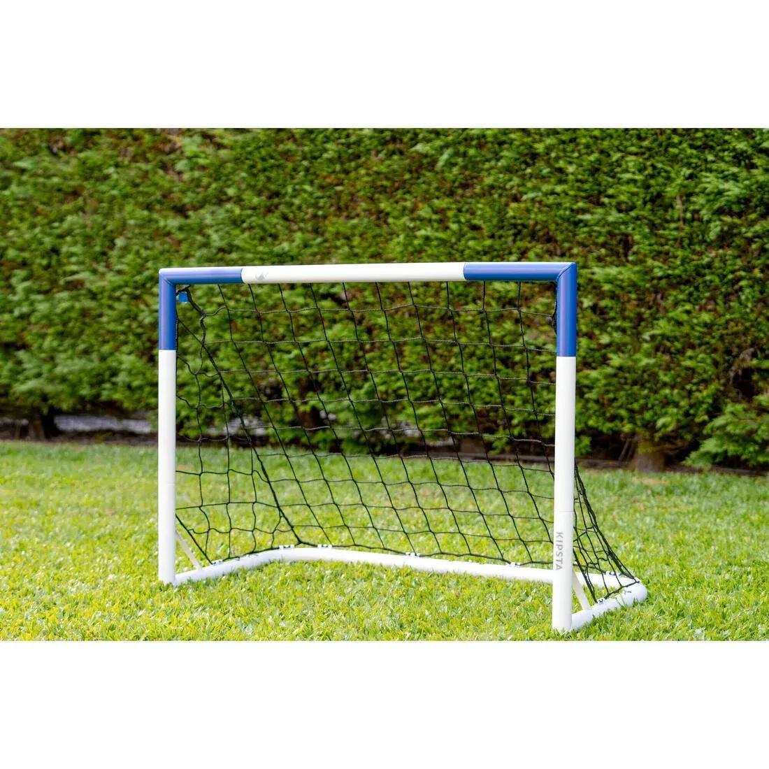 3X2Ft Small Metal Football Goal, Grey, No Color, medium