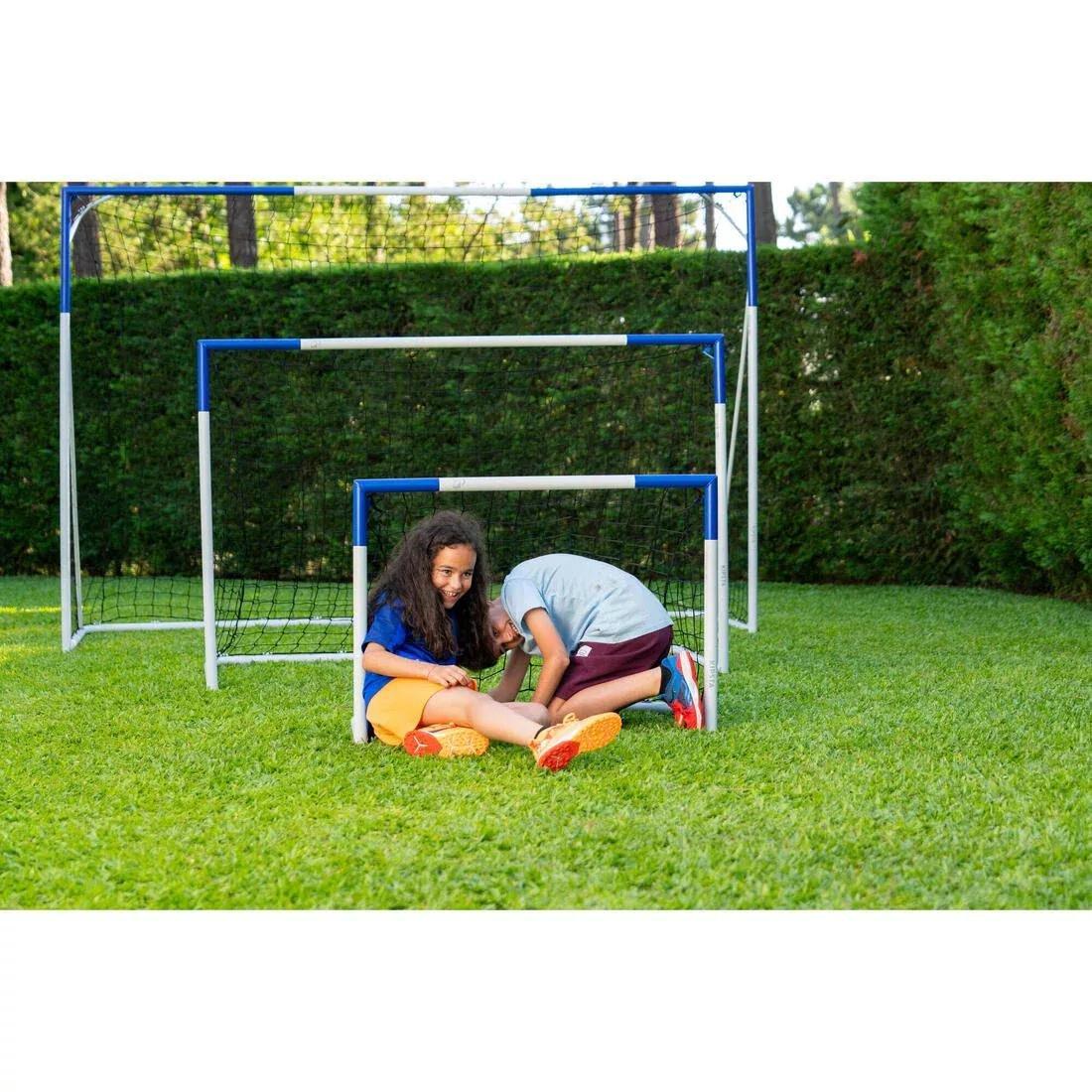 3X2Ft Small Metal Football Goal, Grey, No Color, large image number 10