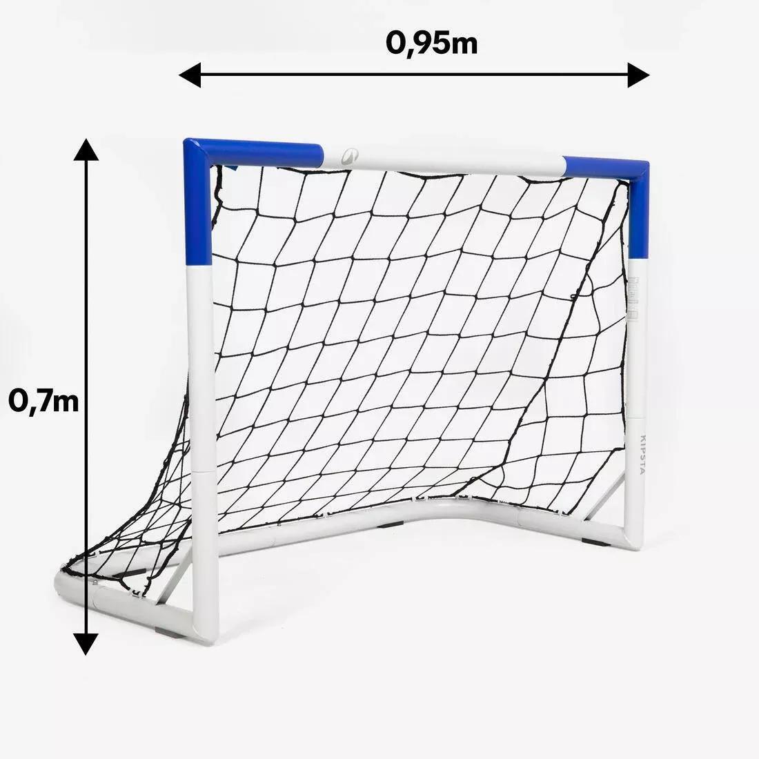 3X2Ft Small Metal Football Goal, Grey, No Color, large image number 11