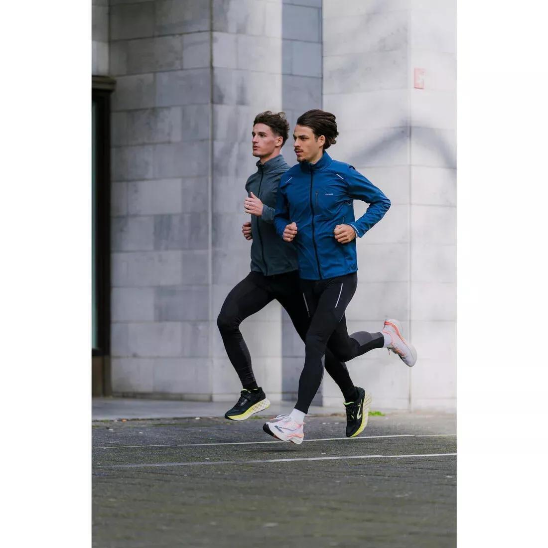 Men's Long-Sleeved Running Jacket - Kiprun Run 900 Warm Regul, Navy, 5401_000, large image number 10