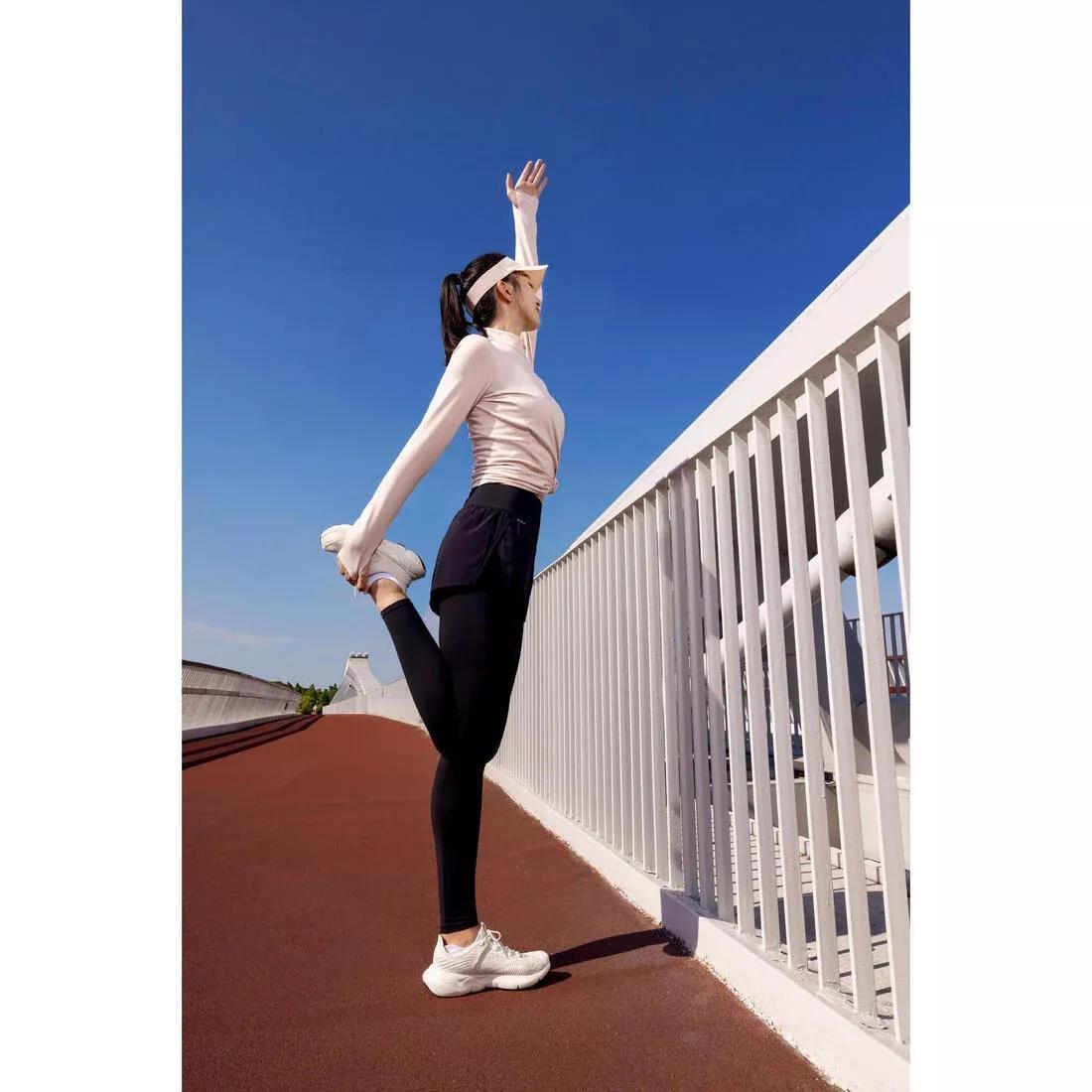 Women Running T-Shirt With Long Sleeves, Pink, No Color, large image number 5