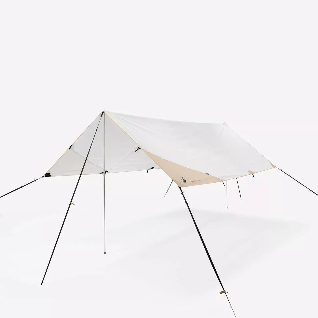 Multifunction Tarp Camping Shelter - XL Fresh, No Color, large image number 4