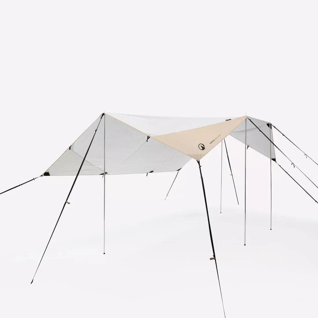 Multifunction Tarp Camping Shelter - XL Fresh, No Color, large image number 5