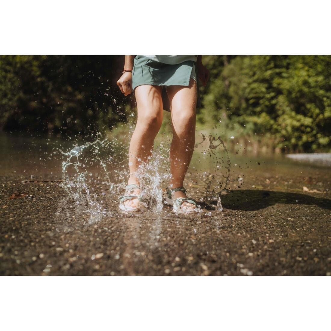 Kids Unisex Walking Sandals - Size 7-12.5, Blue, No Color, large image number 12