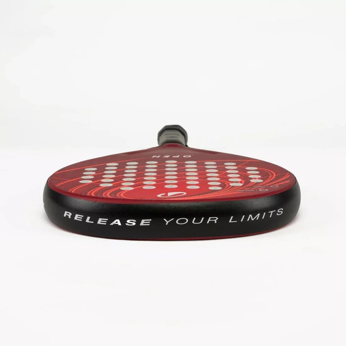 Adults Padel Racket - PR190, Red, No Color, large image number 7