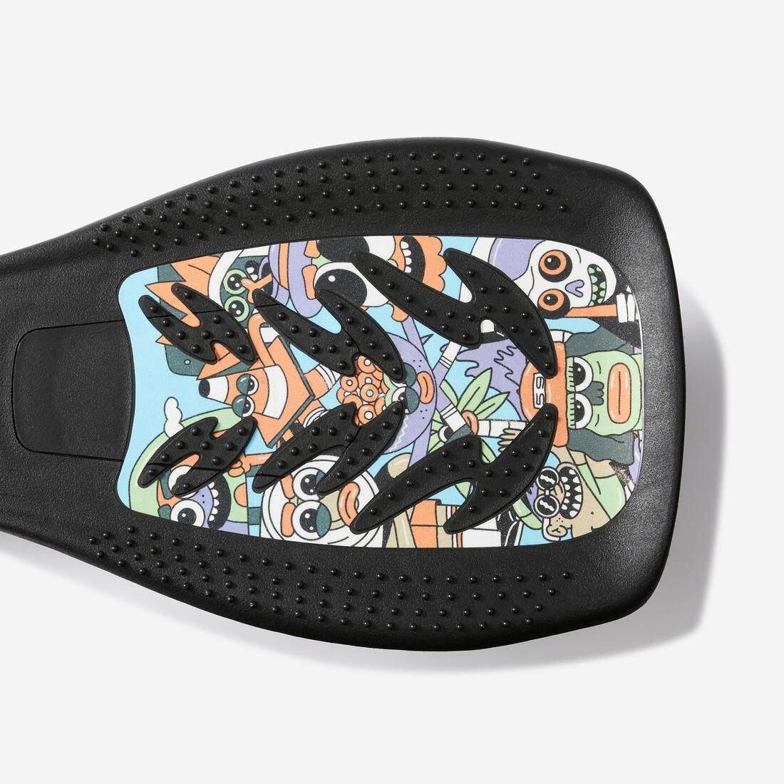 Beginner Waveboard 100 Stickers, Black, No Color, large image number 6